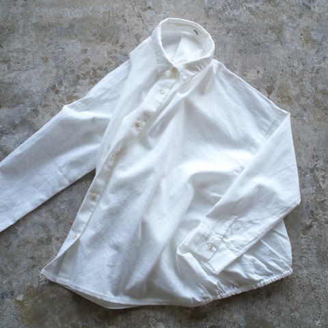 evam eva エヴァムエヴァ cotton square shirt ￥１５，０００+tax