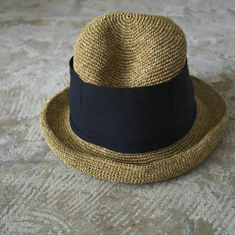hat : TERAI craftment カディーリボンハット