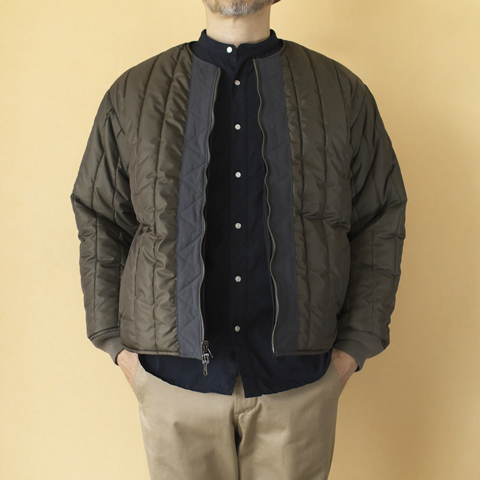 V-LAP REVERSIBLE QUILTED JACKET
