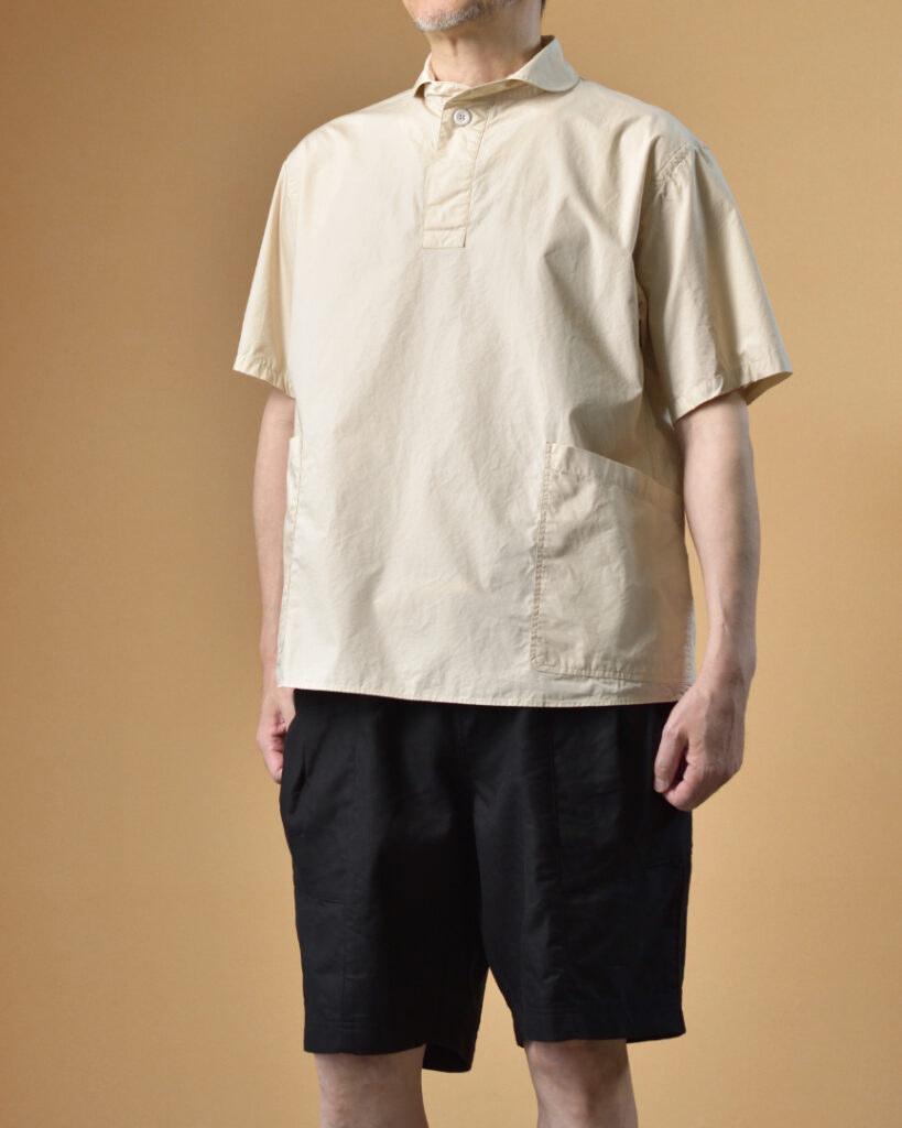 LOLO ロロ　定番プルオーバー型半袖シャツ