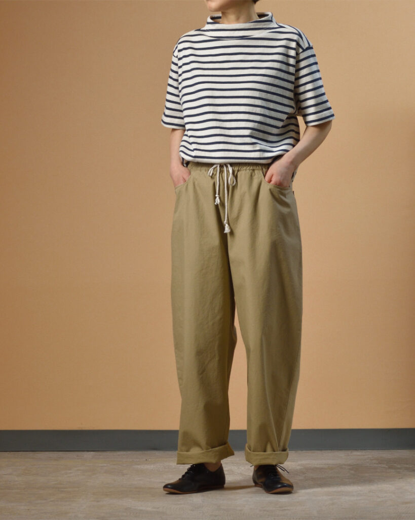 fabrique カーブパンツ