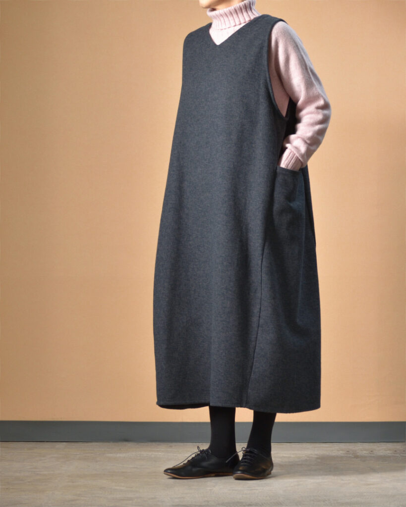 ina イナ　２ウエイ・コクーンジャンパースカート